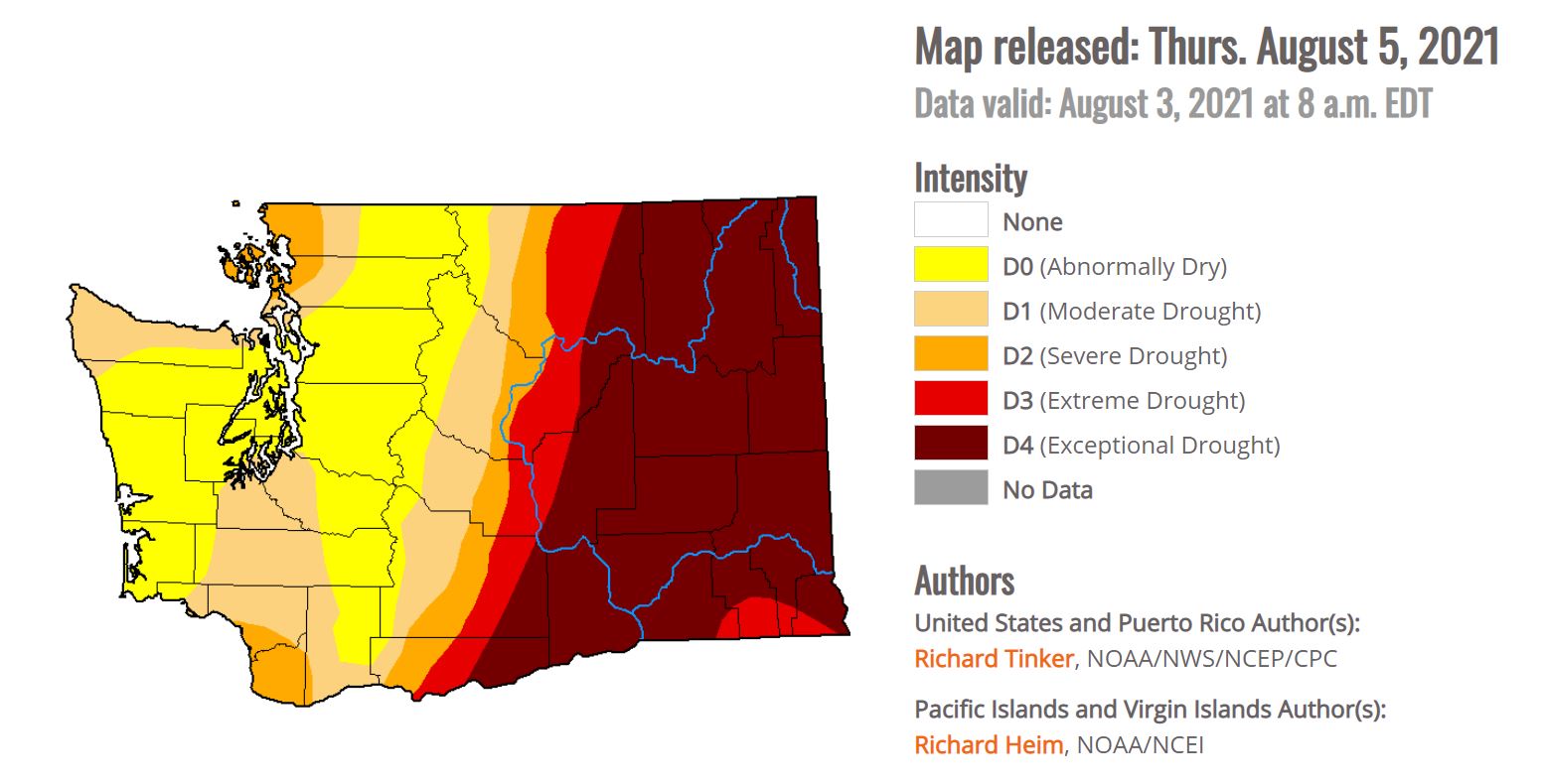 Washington's Freshwater Under Stress from Drought - Washington Water Trust